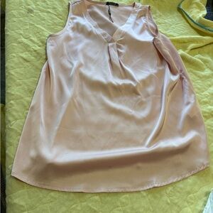 Beyove Elegant Pink Sleeveless Blouse Size M
